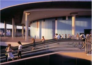 Comfortable And Silent Outdoor Escalator