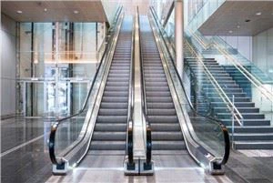 Commercial Building Outdoor Escalator