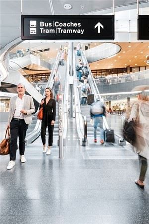 Public Escalator With Energy-saving Technologies